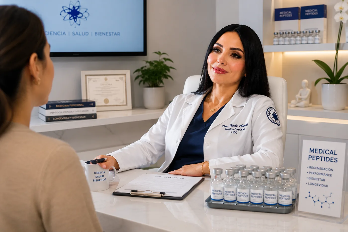 Acupuntura y péptidos médicos